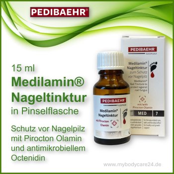 Pedibaehr MEDILAMIN® NAGELTINKTUR in Pinselflasche